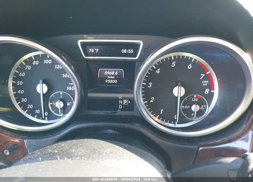 2013 MERCEDES-BENZ ML 350 4MATIC VIN: 4JGDA5HB8DA244640