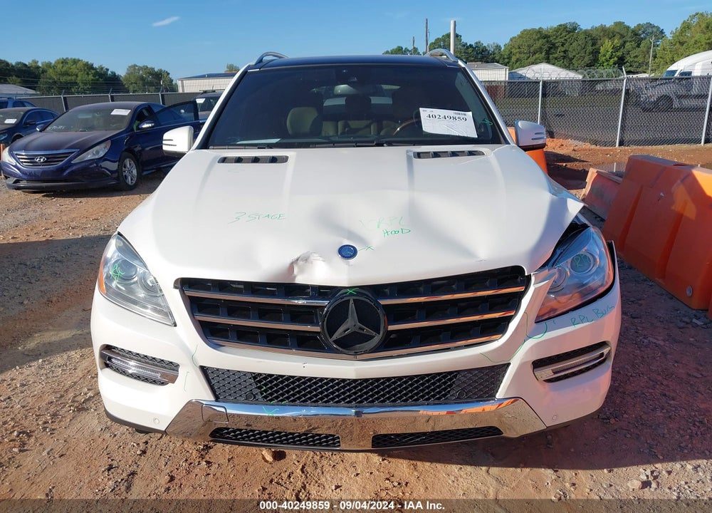 2013 MERCEDES-BENZ ML 350 4MATIC VIN: 4JGDA5HB8DA244640
