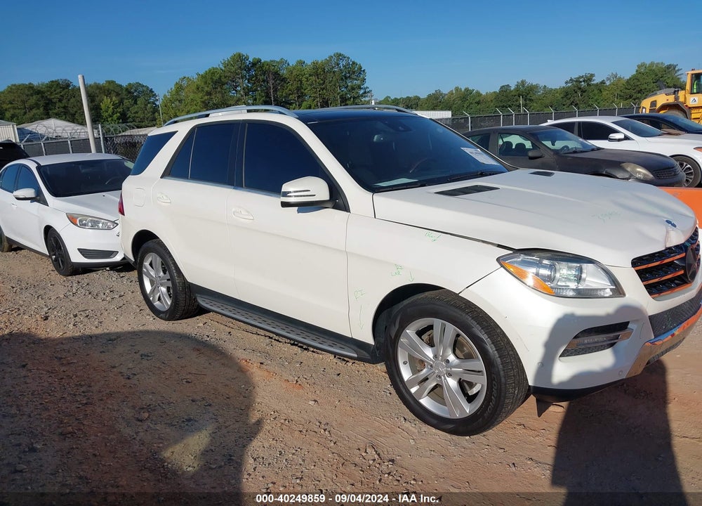 2013 MERCEDES-BENZ ML 350 4MATIC VIN: 4JGDA5HB8DA244640