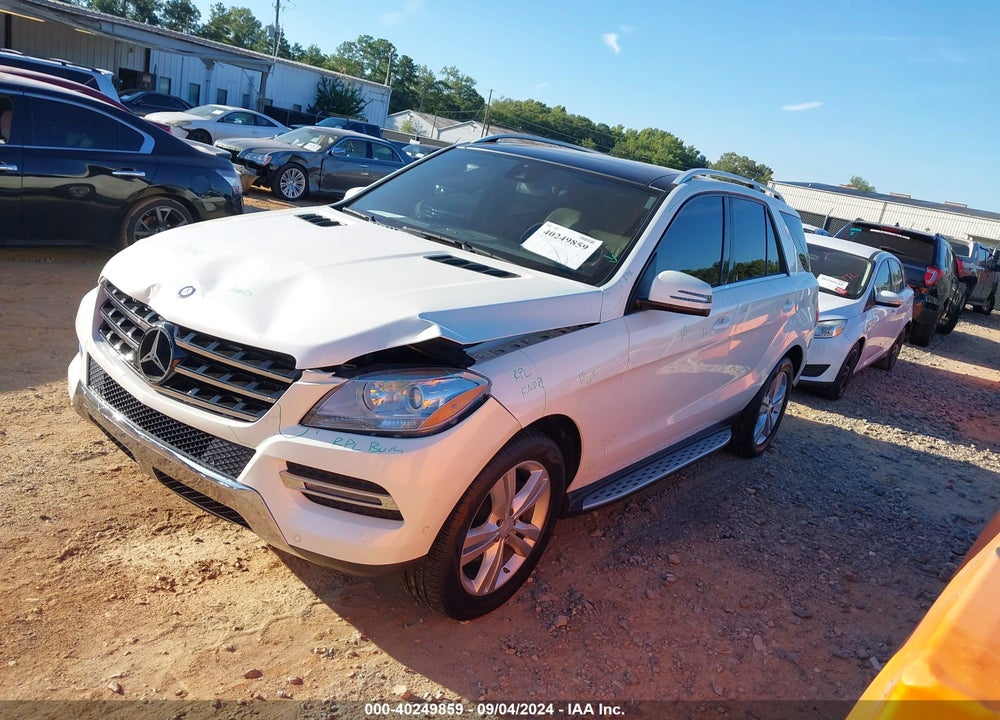 2013 MERCEDES-BENZ ML 350 4MATIC VIN: 4JGDA5HB8DA244640