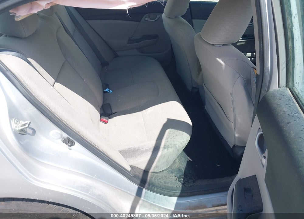 2013 HONDA CIVIC LX VIN: 19XFB2F52DE048356