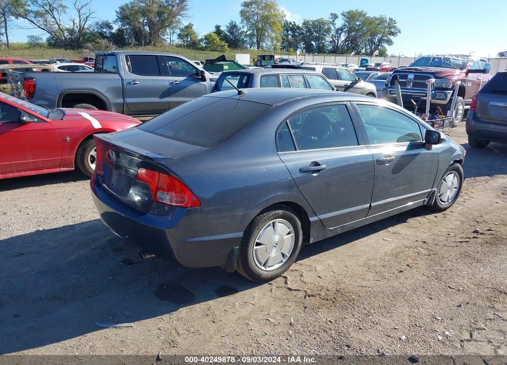 2008 HONDA CIVIC HYBRID VIN: JHMFA36218S014862