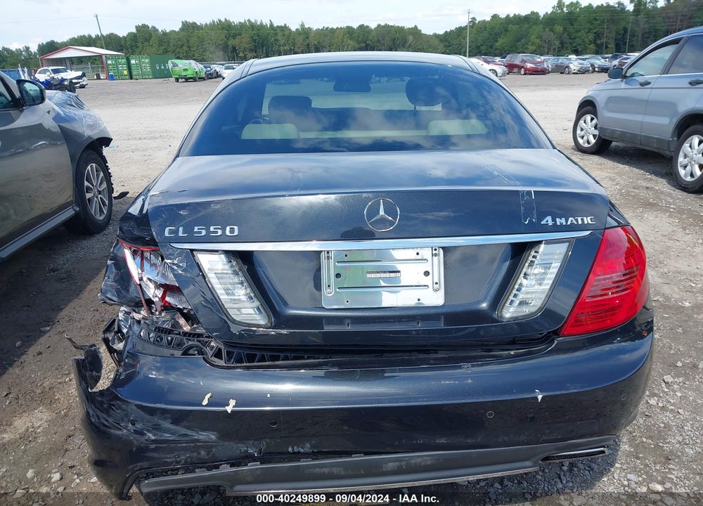 2013 MERCEDES-BENZ CL 550 4MATIC VIN: WDDEJ9EB1DA031443