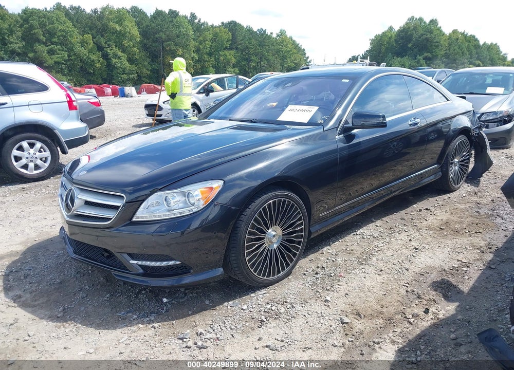 2013 MERCEDES-BENZ CL 550 4MATIC VIN: WDDEJ9EB1DA031443