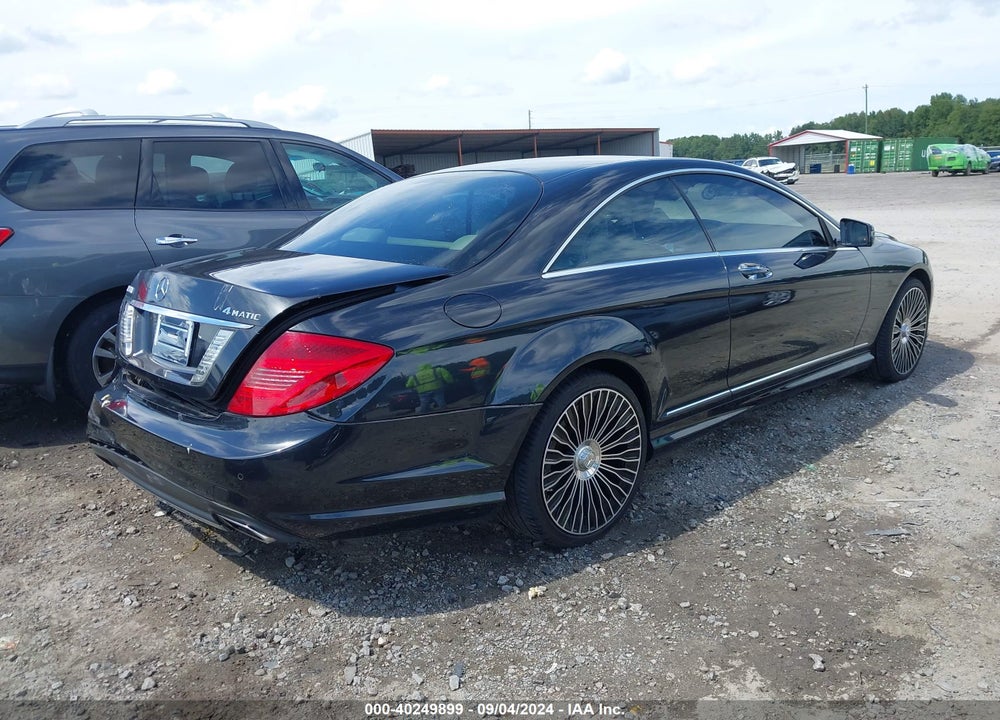 2013 MERCEDES-BENZ CL 550 4MATIC VIN: WDDEJ9EB1DA031443