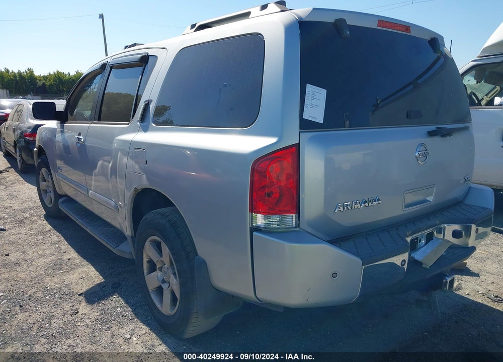 2007 NISSAN ARMADA SE VIN: 5N1AA08C97N713858
