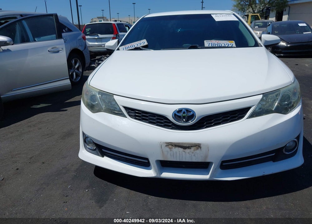 2013 TOYOTA CAMRY SE VIN: 4T1BF1FK1DU713232