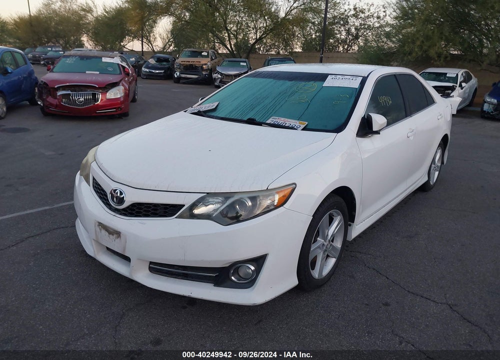 2013 TOYOTA CAMRY SE VIN: 4T1BF1FK1DU713232