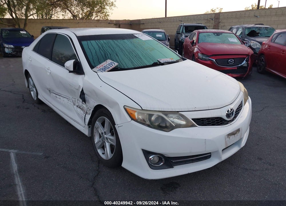 2013 TOYOTA CAMRY SE VIN: 4T1BF1FK1DU713232