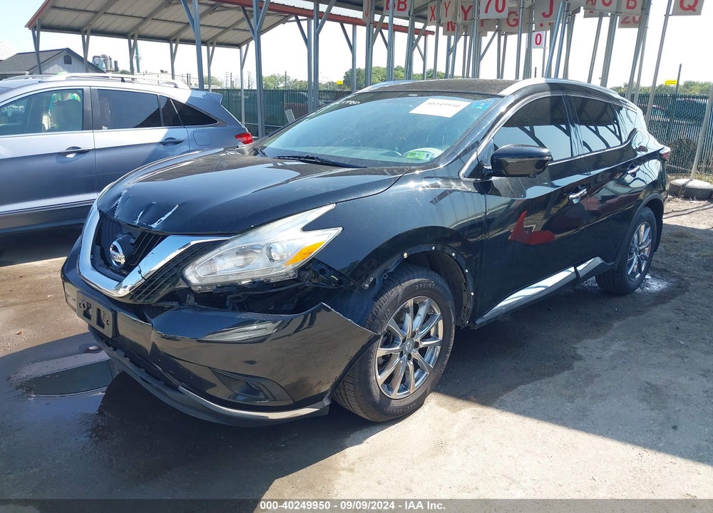 2016 NISSAN MURANO SL VIN: 5N1AZ2MH6GN155442