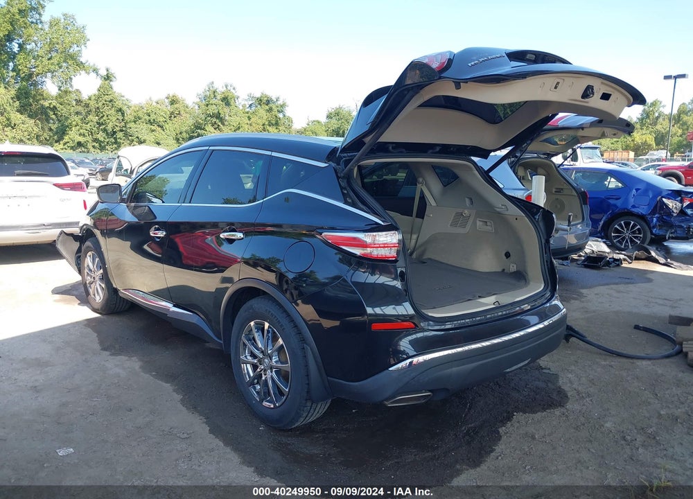 2016 NISSAN MURANO SL VIN: 5N1AZ2MH6GN155442