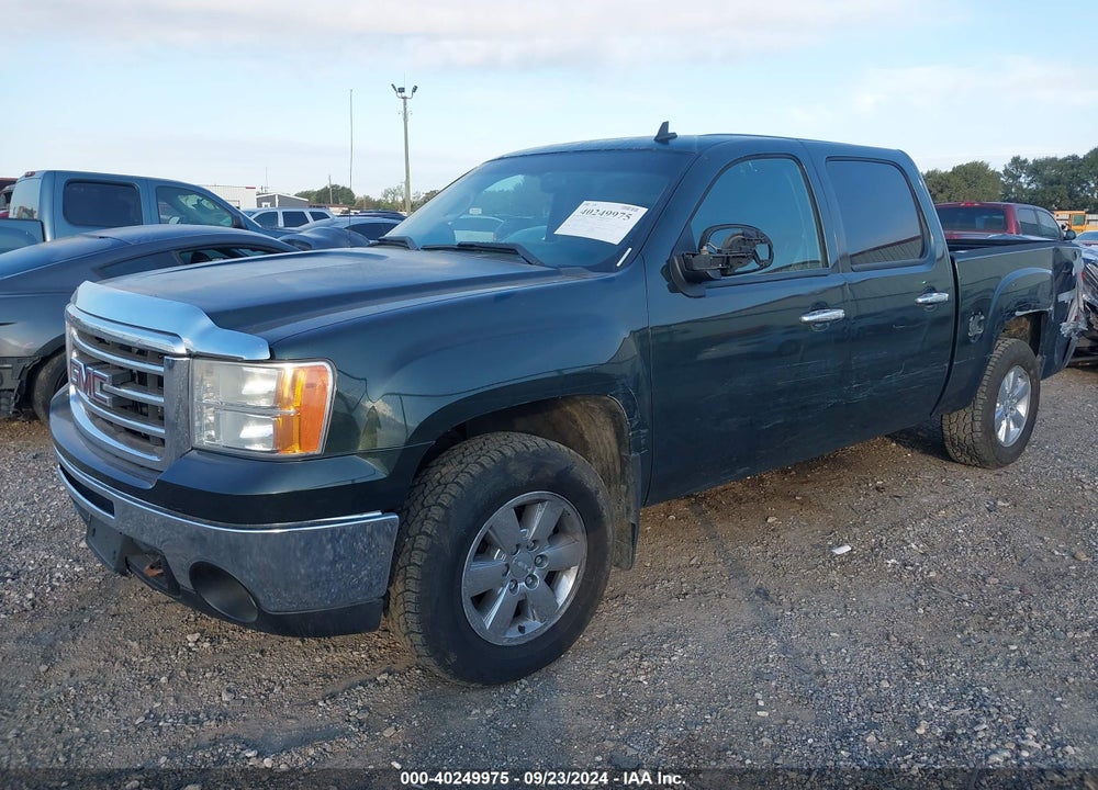 2013 GMC SIERRA 1500 SLE VIN: 3GTP2VE79DG265500