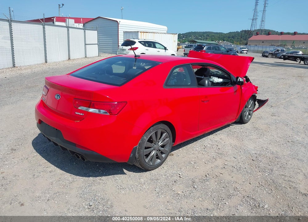 2013 KIA FORTE KOUP SX VIN: KNAFW6A39D5739992
