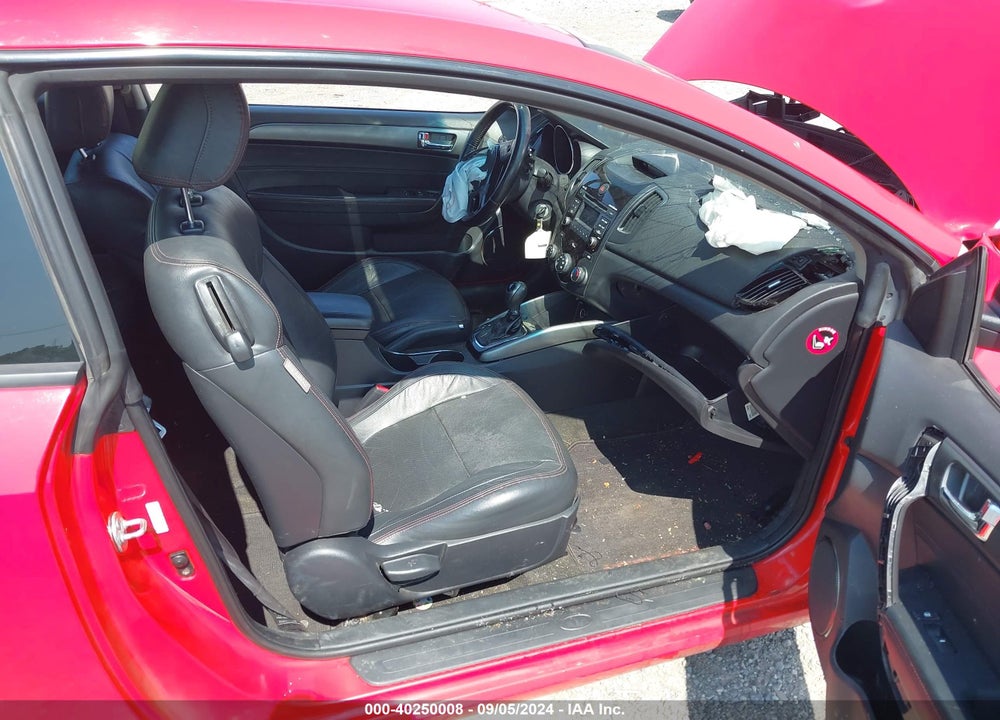2013 KIA FORTE KOUP SX VIN: KNAFW6A39D5739992