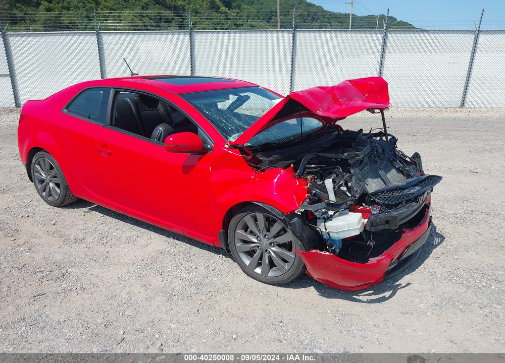 2013 KIA FORTE KOUP SX VIN: KNAFW6A39D5739992