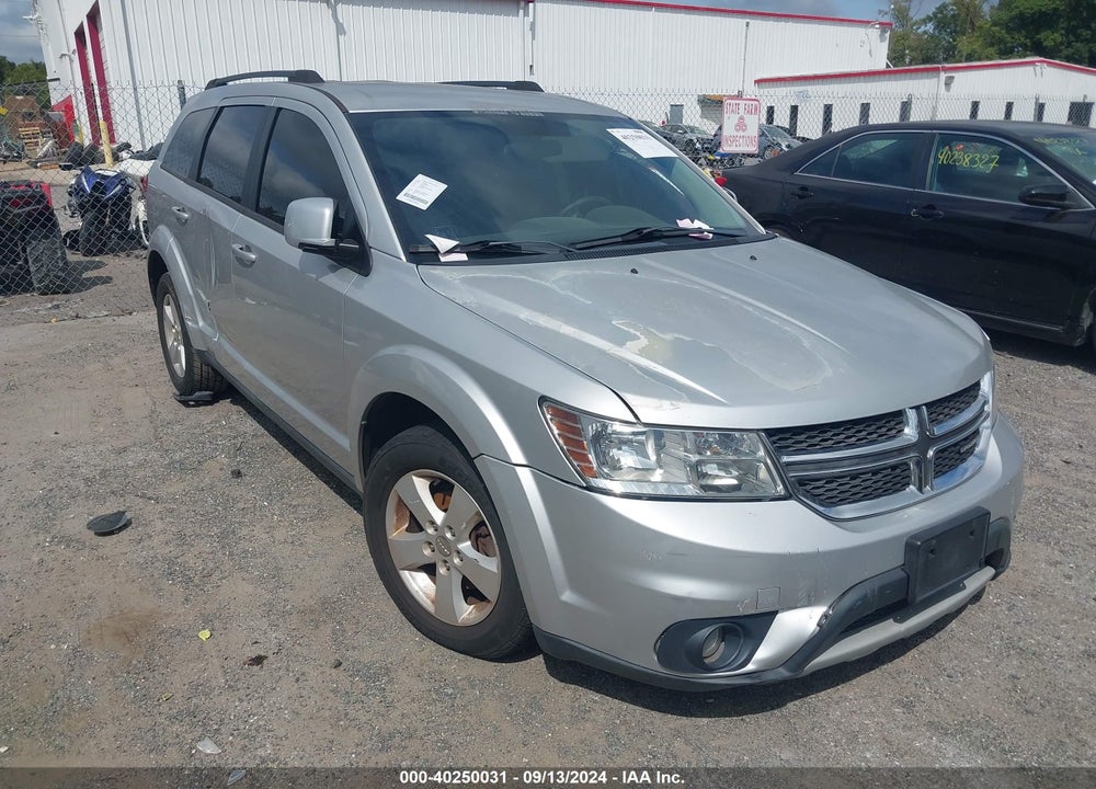 2012 DODGE JOURNEY SXT VIN: 3C4PDCBG5CT184079