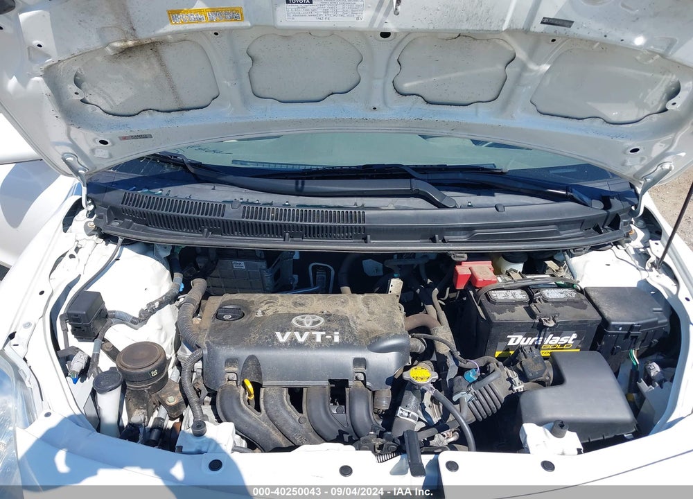 2010 TOYOTA YARIS VIN: JTDBT4K34A1368644