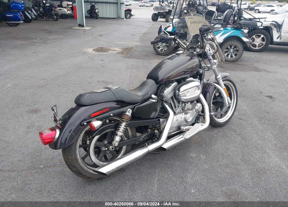 2017 HARLEY-DAVIDSON XL883 SUPERLOW VIN: 1HD4CR214HC434126