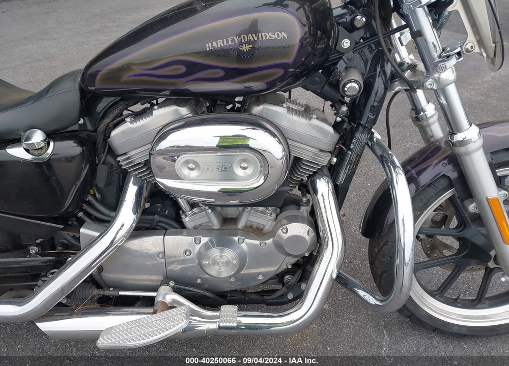2017 HARLEY-DAVIDSON XL883 SUPERLOW VIN: 1HD4CR214HC434126