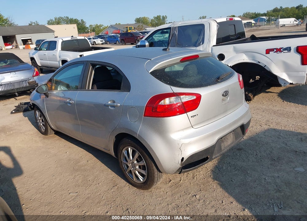 2013 KIA RIO LX VIN: KNADM5A37D6245275