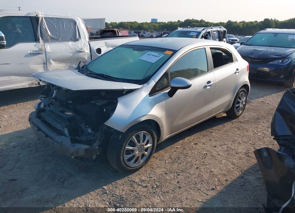 2013 KIA RIO LX VIN: KNADM5A37D6245275