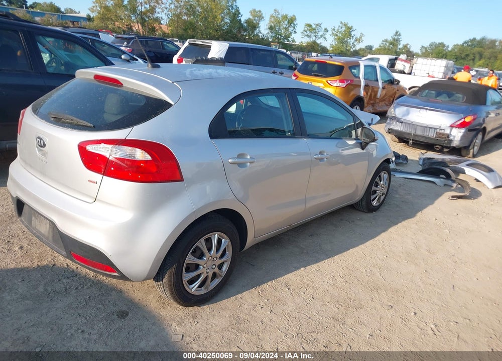 2013 KIA RIO LX VIN: KNADM5A37D6245275