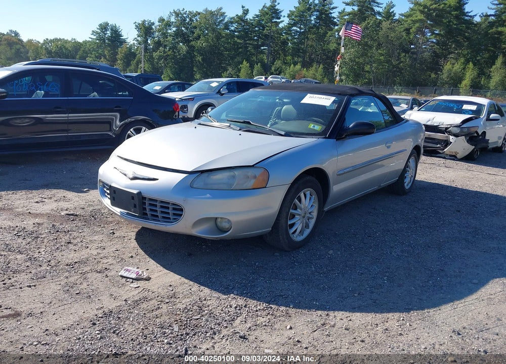 2002 CHRYSLER SEBRING VIN: 1C3EL55RX2N273118