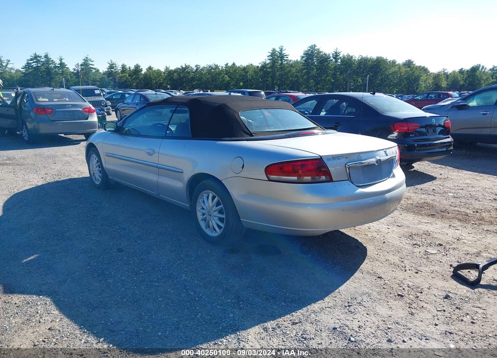 2002 CHRYSLER SEBRING VIN: 1C3EL55RX2N273118