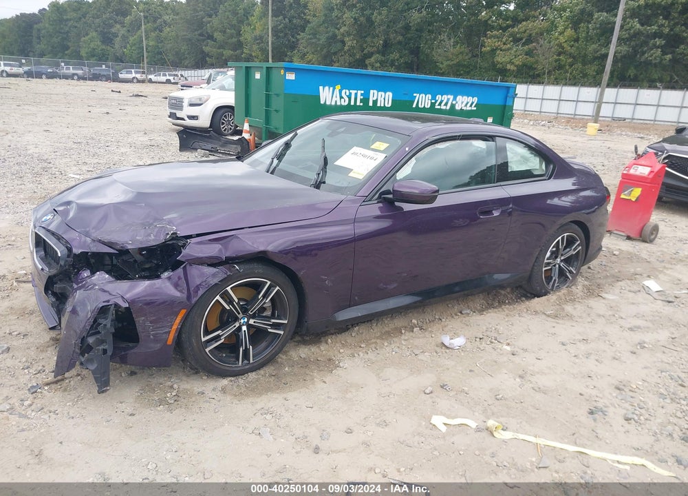 2023 BMW 230 I VIN: 3MW23CM00P8C98235