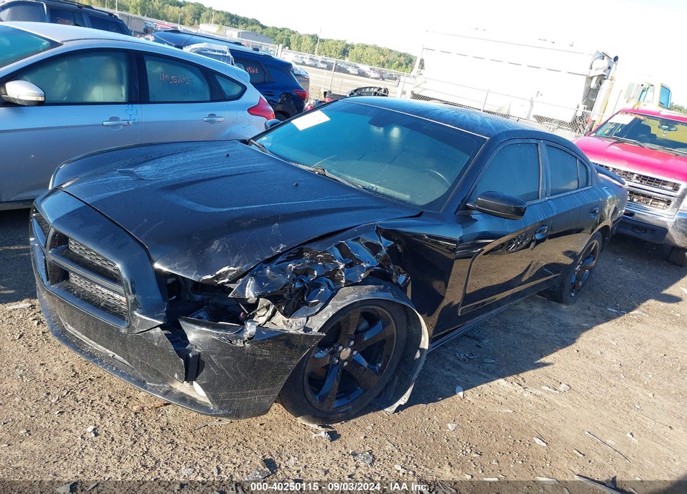 2012 DODGE CHARGER SXT VIN: 2C3CDXHG8CH239828