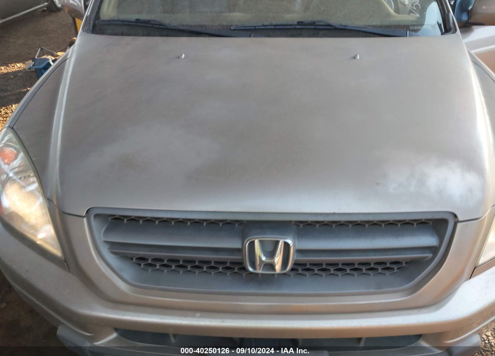 2004 HONDA PILOT EX-L VIN: 2HKYF18504H565882
