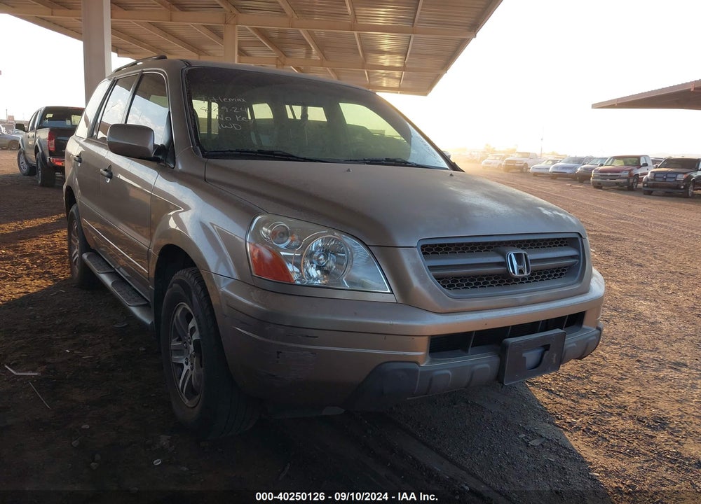 2004 HONDA PILOT EX-L VIN: 2HKYF18504H565882