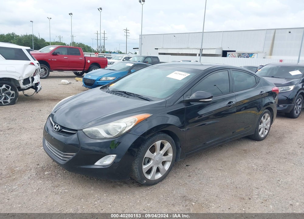 2013 HYUNDAI ELANTRA LIMITED VIN: 5NPDH4AE9DH217969