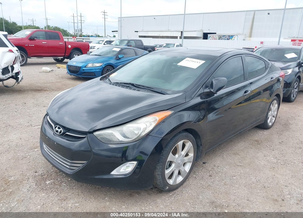 2013 HYUNDAI ELANTRA LIMITED VIN: 5NPDH4AE9DH217969