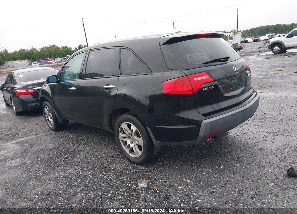 2007 ACURA MDX VIN: 2HNYD28247H550214