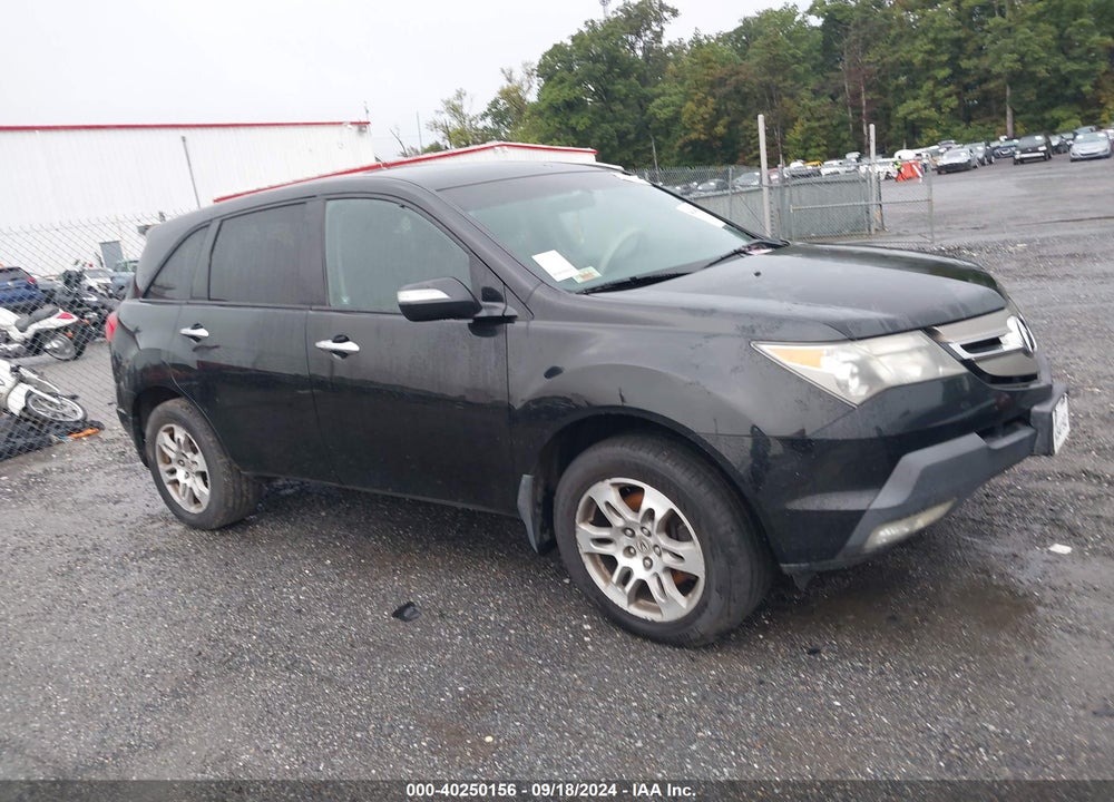 2007 ACURA MDX VIN: 2HNYD28247H550214