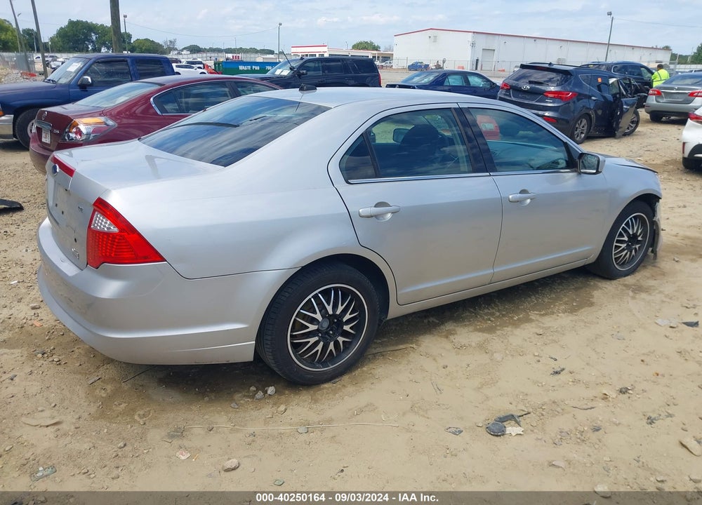 2010 FORD FUSION SE VIN: 3FAHP0HG0AR212159