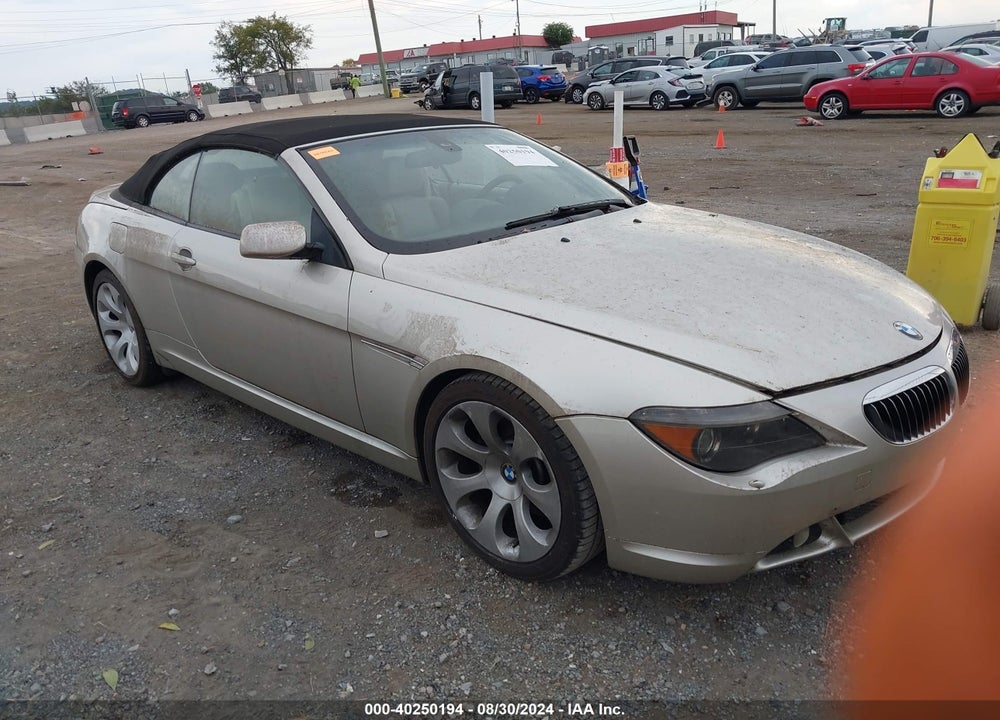 2004 BMW 645CI VIN: WBAEK73404B322023