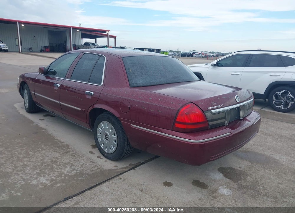 2007 MERCURY GRAND MARQUIS GS VIN: 2MEFM74W67X617273