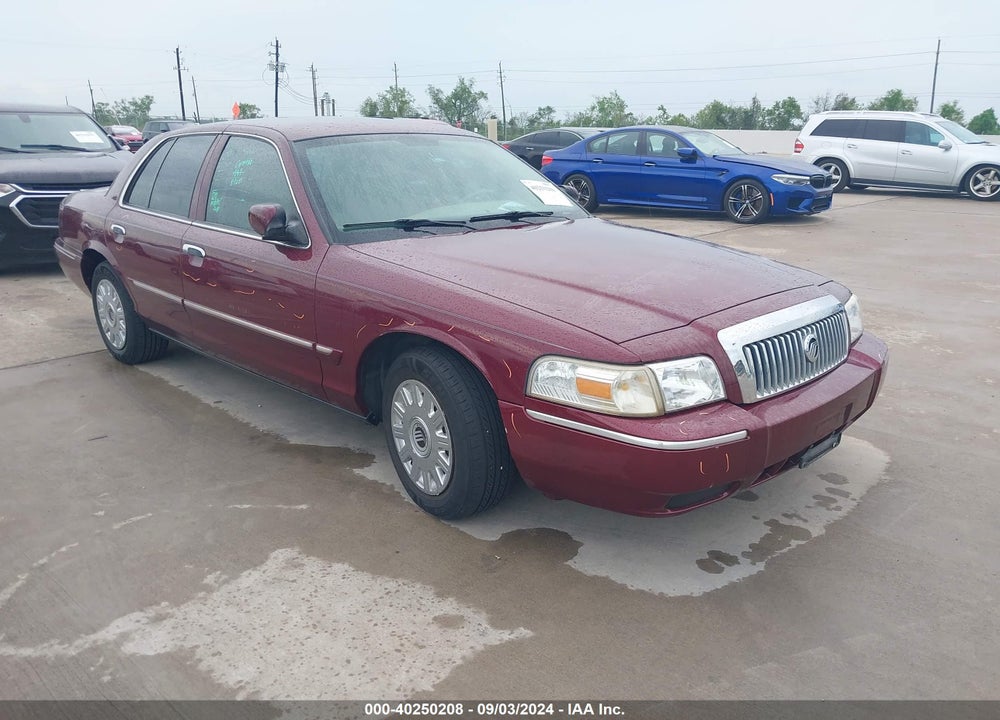 2007 MERCURY GRAND MARQUIS GS VIN: 2MEFM74W67X617273
