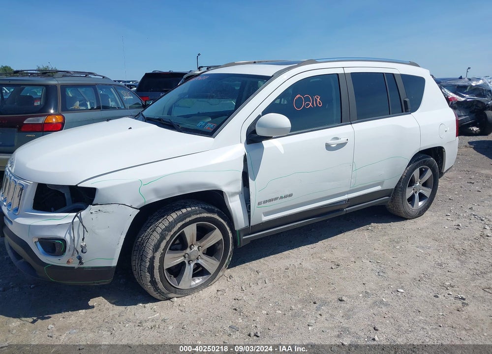 2016 JEEP COMPASS HIGH ALTITUDE EDITION VIN: 1C4NJDEBXGD657735