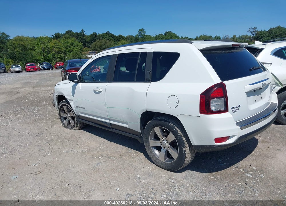 2016 JEEP COMPASS HIGH ALTITUDE EDITION VIN: 1C4NJDEBXGD657735