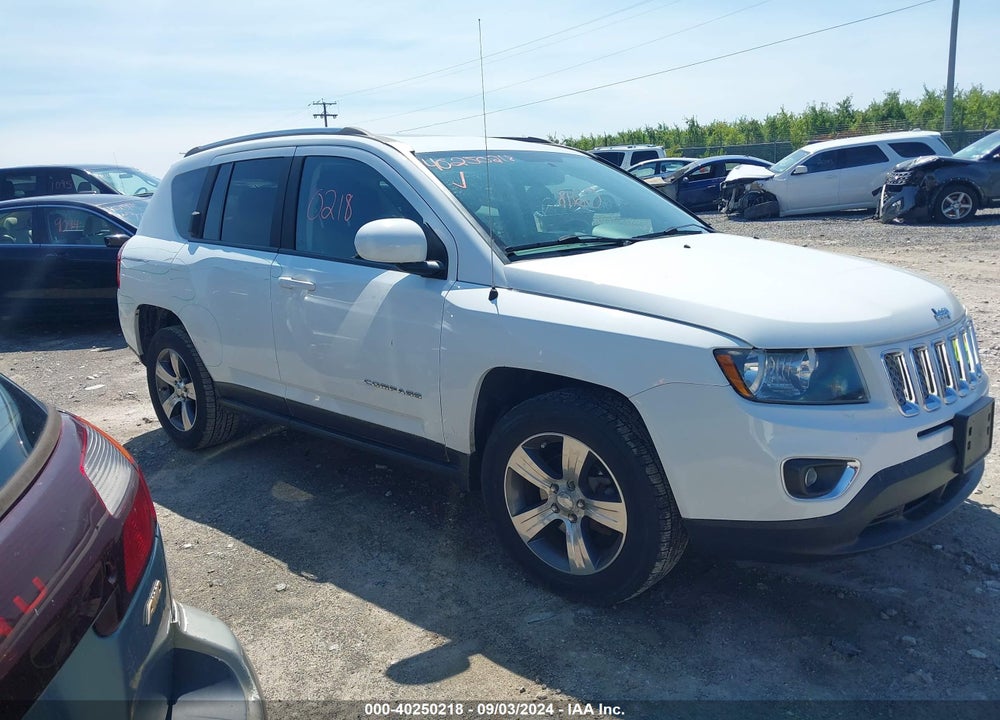 2016 JEEP COMPASS HIGH ALTITUDE EDITION VIN: 1C4NJDEBXGD657735