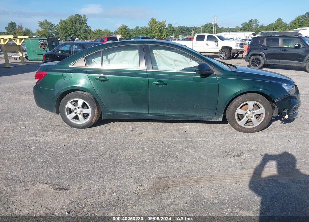 2015 CHEVROLET CRUZE 1LT AUTO VIN: 1G1PC5SBXF7101038