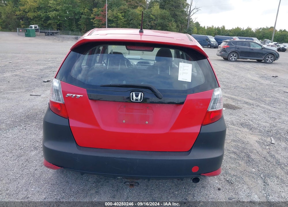 2011 HONDA FIT SPORT VIN: JHMGE8H56BC003595