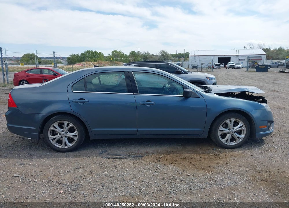 2012 FORD FUSION SE VIN: 3FAHP0HA3CR285461
