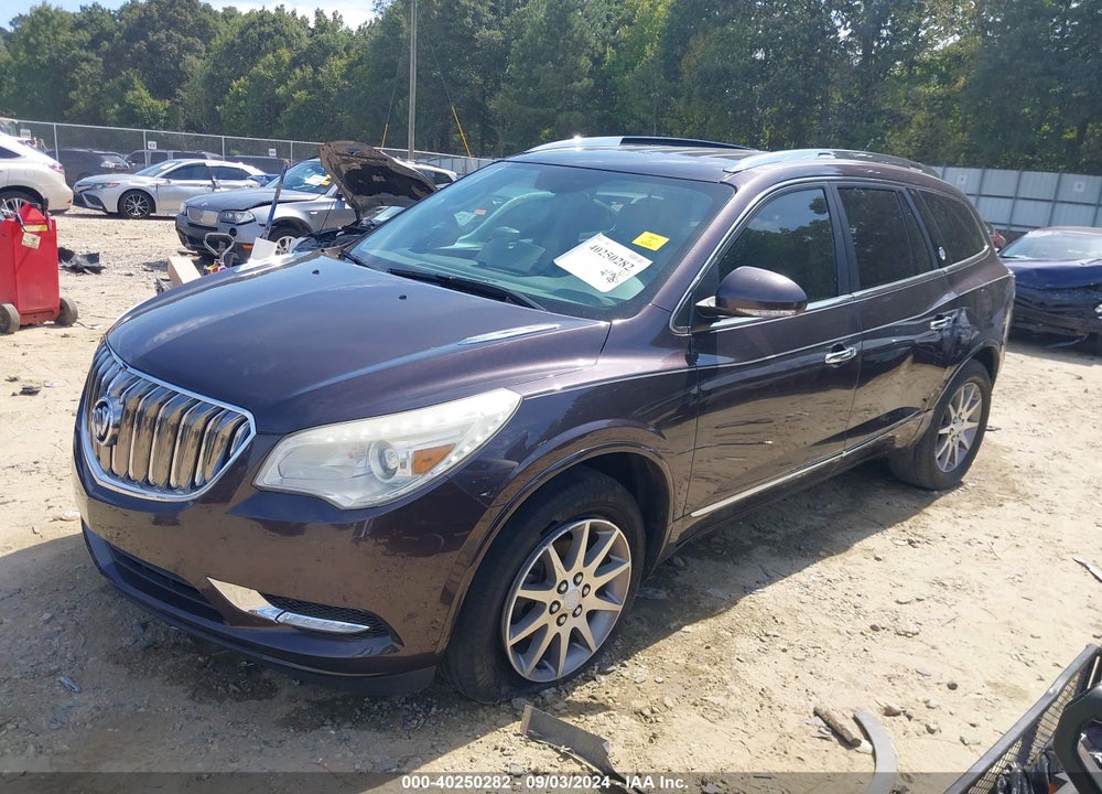 2015 BUICK ENCLAVE LEATHER VIN: 5GAKRBKD8FJ305096