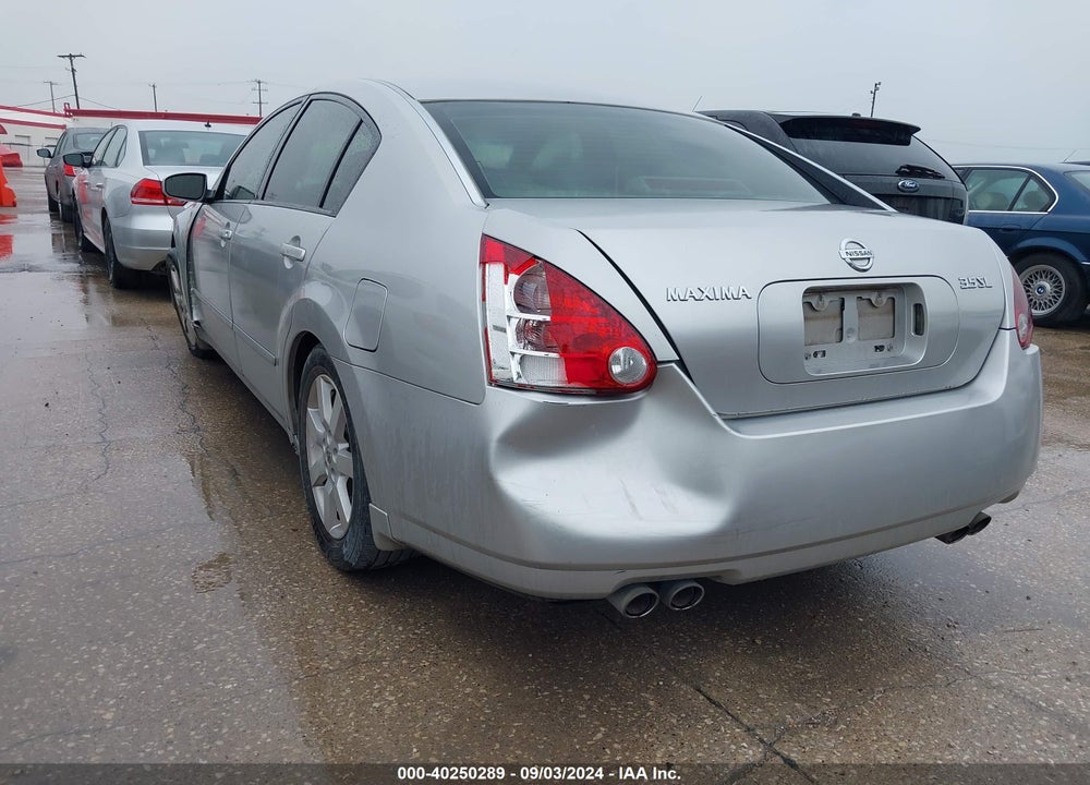 2006 NISSAN MAXIMA 3.5 SL VIN: 1N4BA41E36C845414