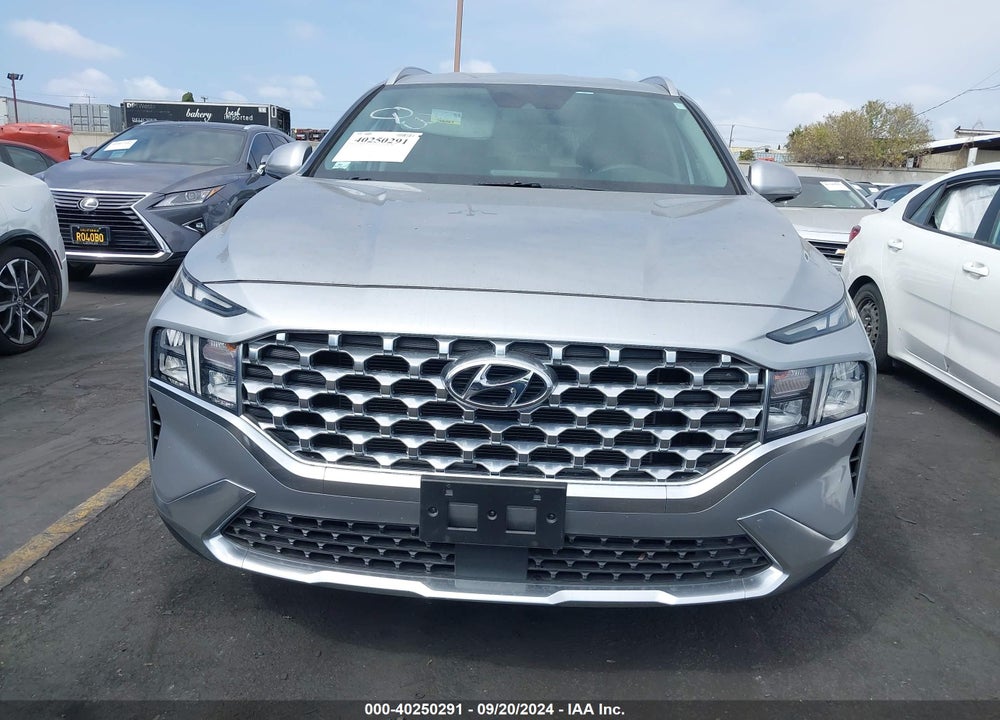 2022 HYUNDAI SANTA FE SEL VIN: 5NMS24AJ7NH437888