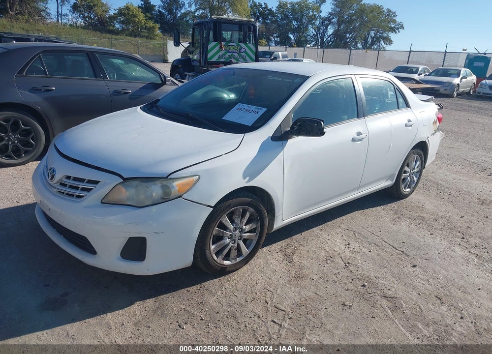 2013 TOYOTA COROLLA LE VIN: 2T1BU4EE0DC114259